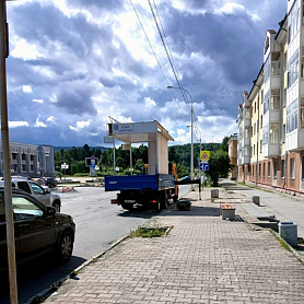 Внимание! Временный перенос автобусной остановки в городе Новоуральск