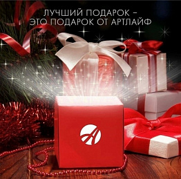 Новогодние подарки в офисе Арт Лайф в Новоуральске