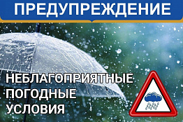 Экстренное предупреждение о погодных условиях в Новоуральске