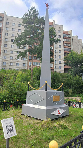 В Новоуральске отреставрирован Памятник воинам-красноармейцам 