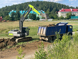 В Новоуральске началась реконструкция Центрального стадиона